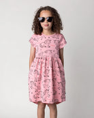 Minti Hello Unicorns Dress (Pink)