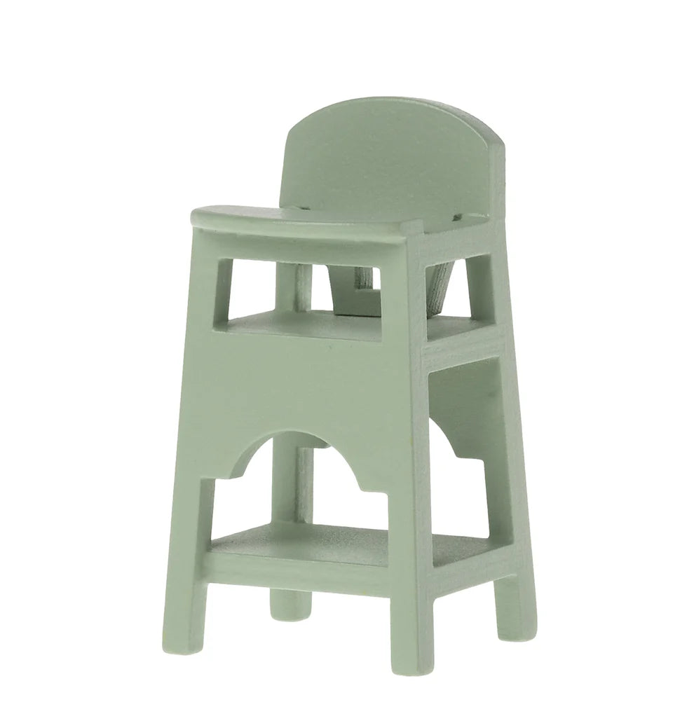 Maileg High Chair for Mouse (Mint)