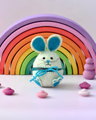 Tara Treasures Hopping Bunny Felt Egg Cover (Blue)