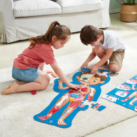 Hape 60 Piece Human Body Puzzle
