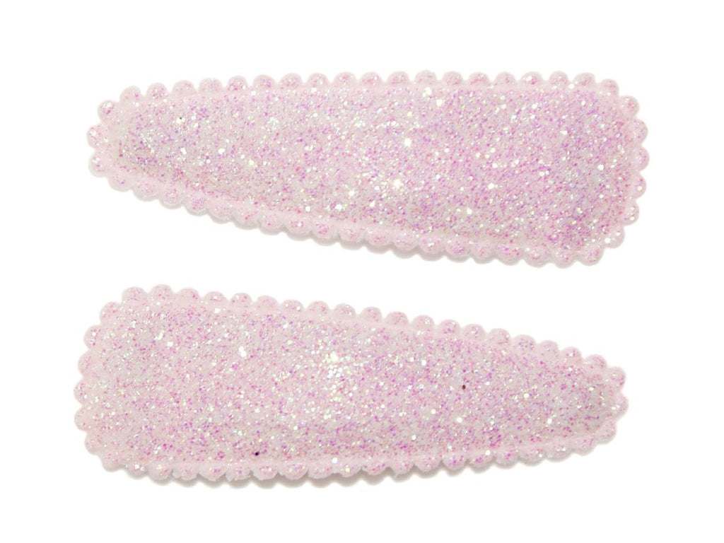 Goody Gumdrops Glitter Medium Snap Clips (Ice Pink)