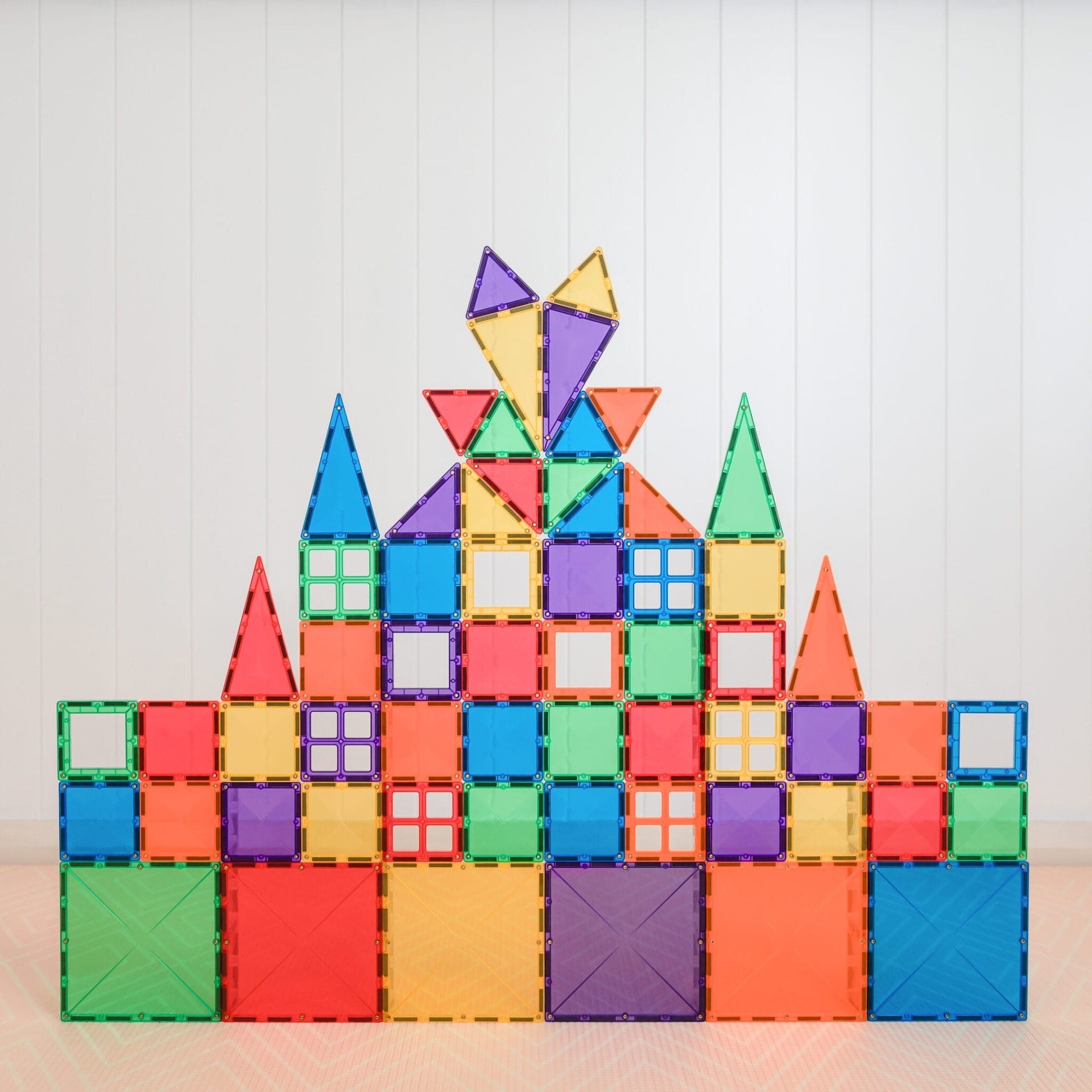 connetix magnetic tiles rainbow starter pack