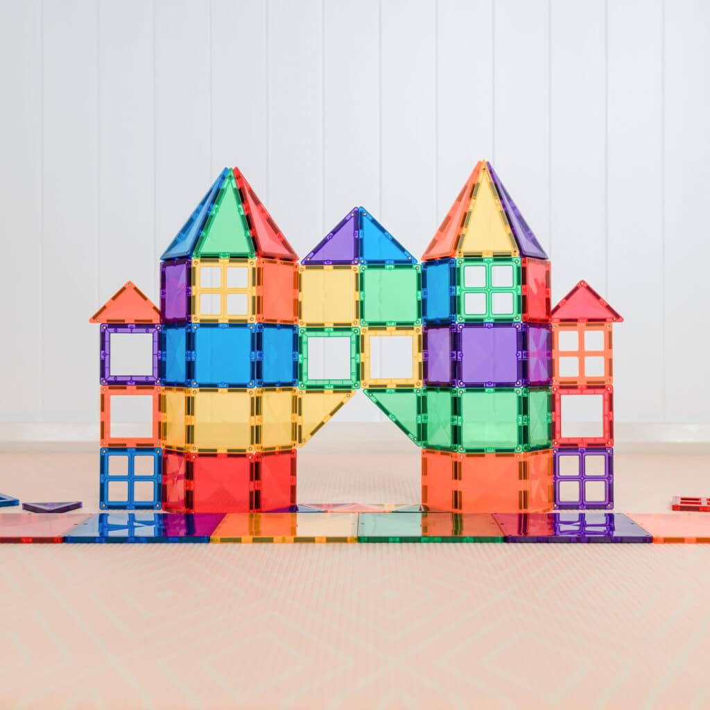 connetix magnetic tiles rainbow starter pack