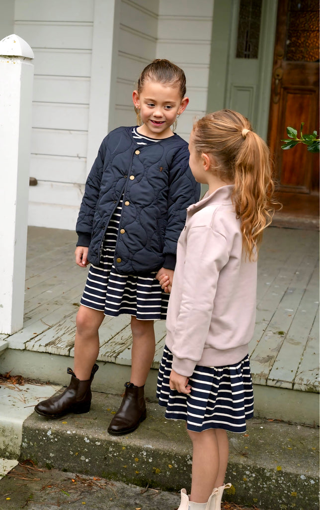 jubee& co girls nora sweat in blush pink