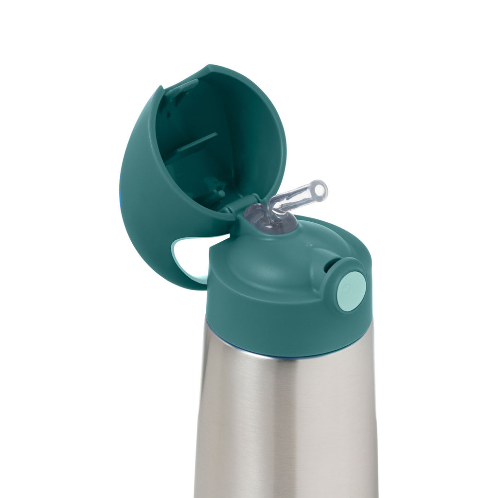 b.box Insulated Drink Bottle 350ml (Emerald Forest)