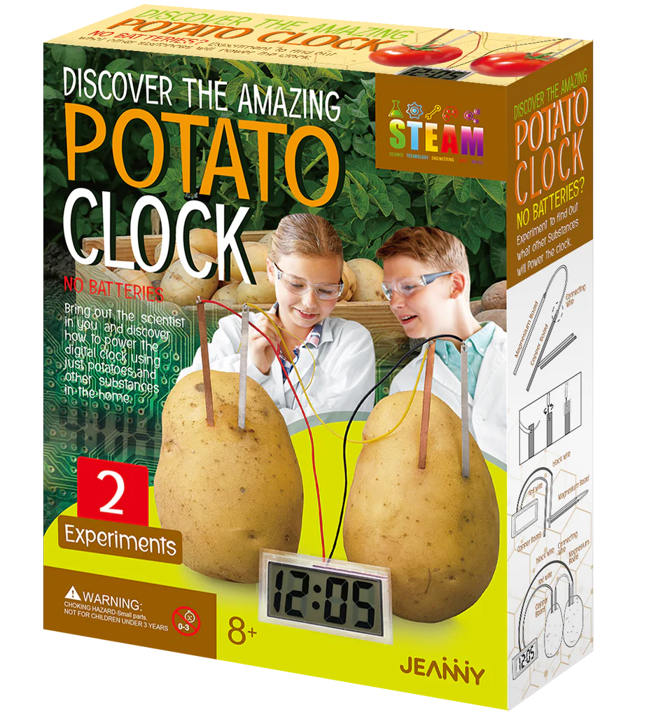 Jeanny STEAM Potato Clock