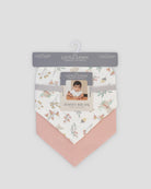 Little Linen Jersey Bib 2pk (Harvest Bunny)
