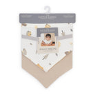 Little Linen Jersey Bib 2pk (Nectar Bear)