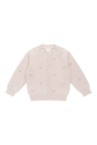 Jamie Kay Kate Cardigan (Kate Heart Jacquard Cotton Candy)