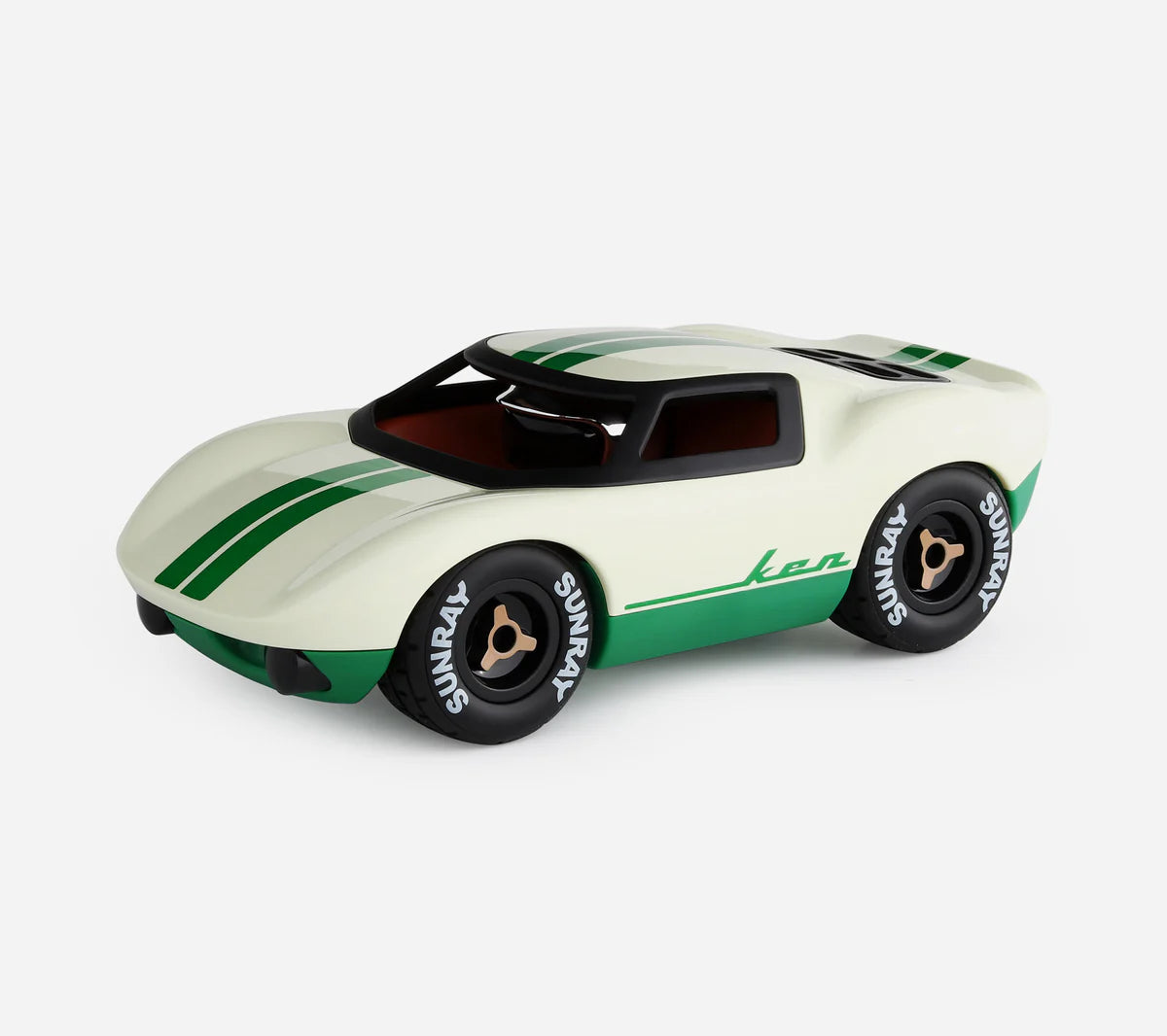 Playforever Ken Cline Car (White & Green)