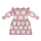 KYND Baby Jacquard Knit Dress (Wood Rose) - Baby