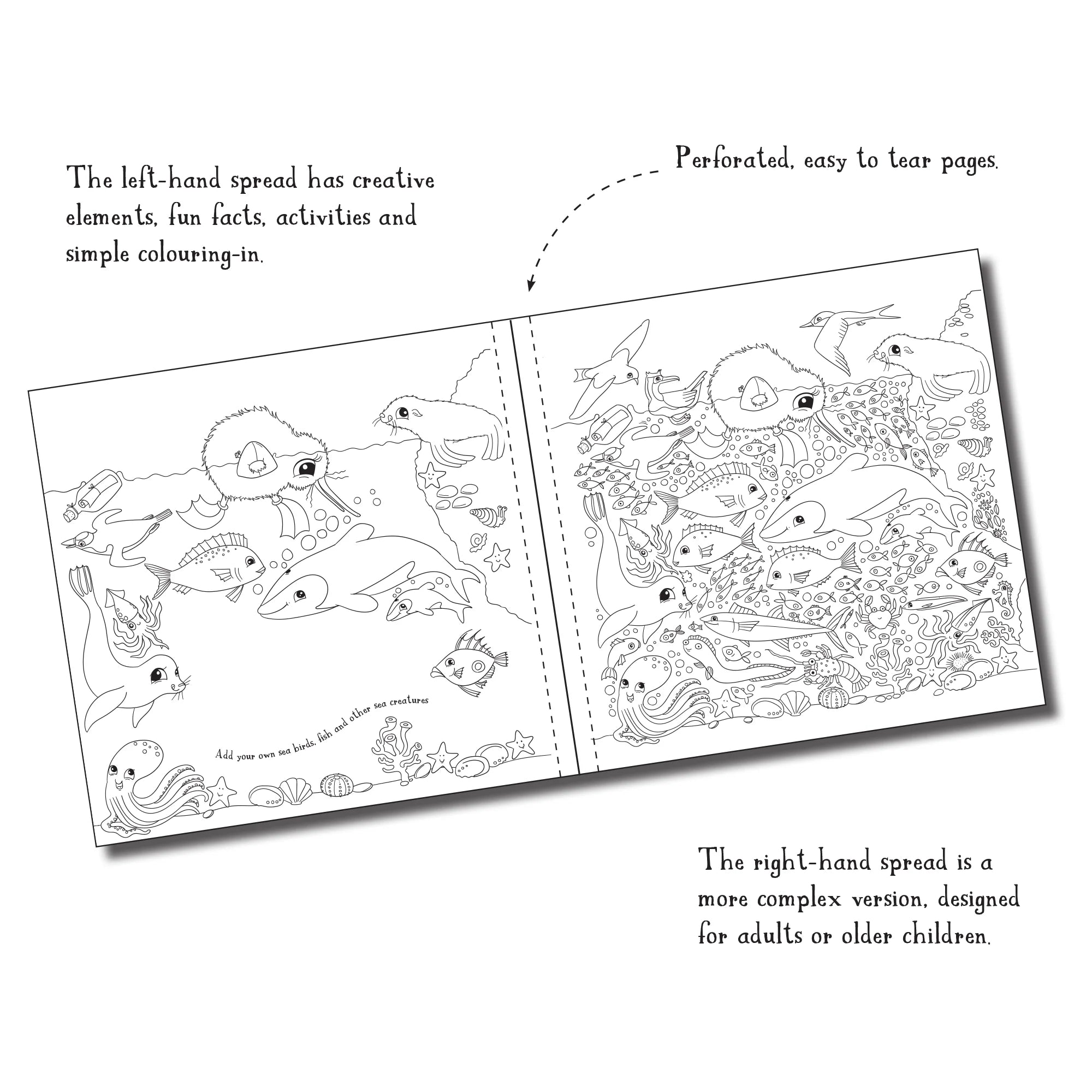 Kuwi's Creative Colouring Book