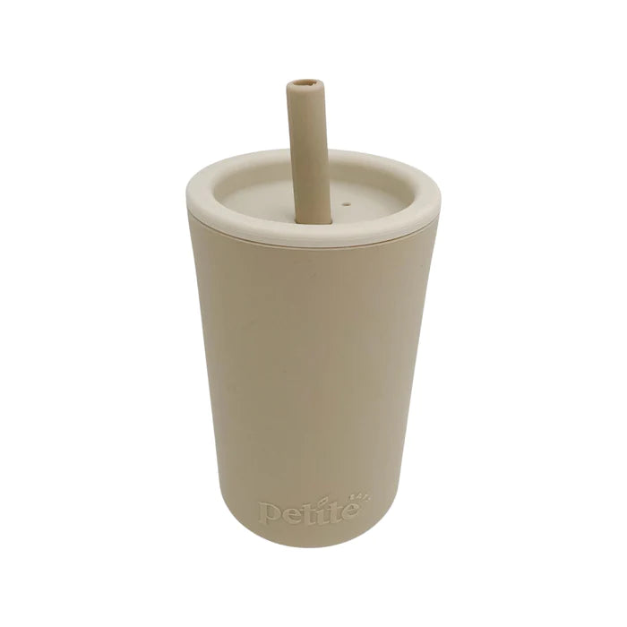 Petite Eats Large Smoothie Cup (Sandstone/Overcast)