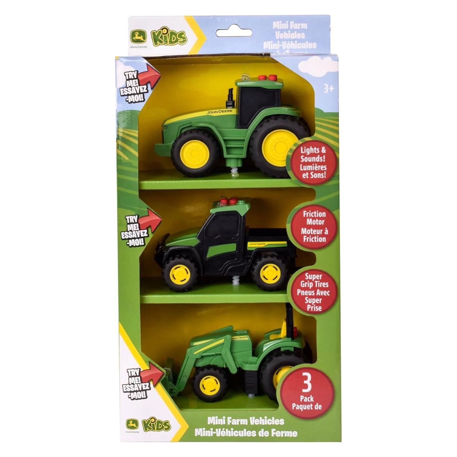 John Deere Lights & Sounds Mini Tractors