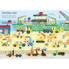 Usborne Little First Stickers Book (Diggers & Cranes)