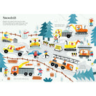 Usborne Little First Stickers Book (Diggers & Cranes)