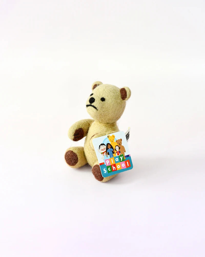 Tara Treasures ABC Play School Felt Little Ted Toy