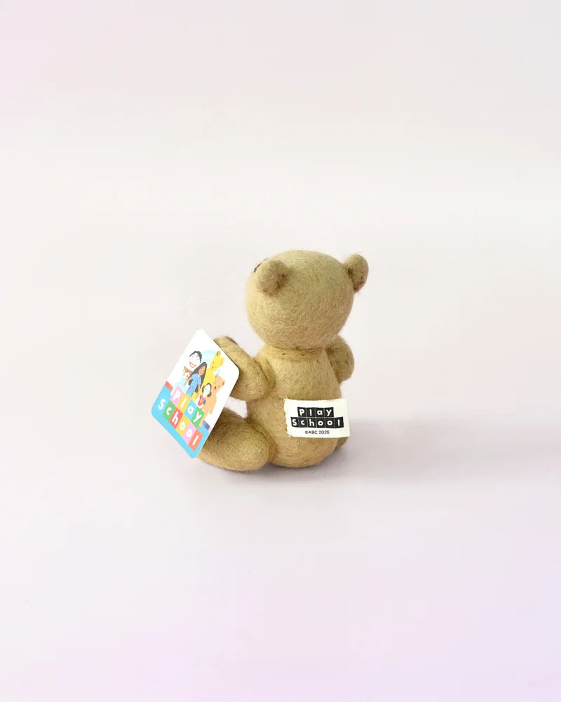 Tara Treasures ABC Play School Felt Little Ted Toy