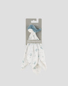 Little Linen Lovie/Comforter (Wally the Whale)