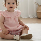 Love Henry Baby Girl Lucy Shorts (Pink Check)