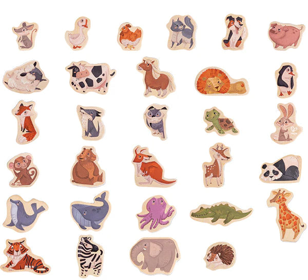 Hape Magnetic Animals