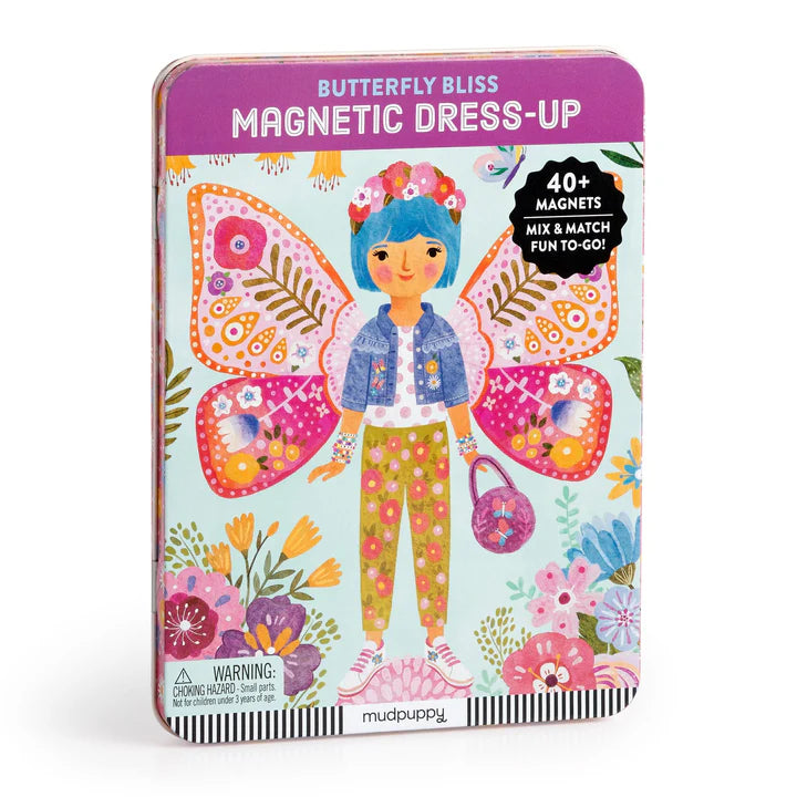 Mudpuppy Magnetic Dress-Up (Butterfly Bliss)
