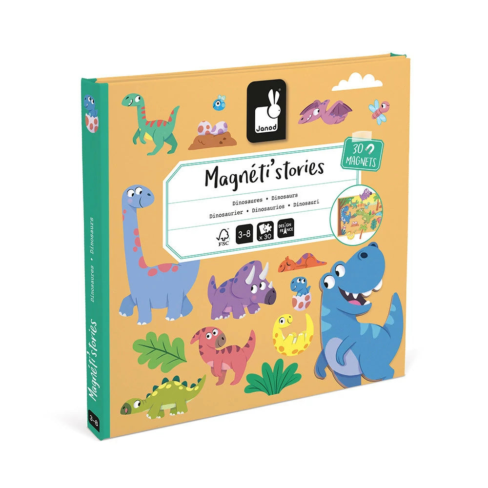 Janod Magnetic Activity Stories Kit (Dinosaurs)