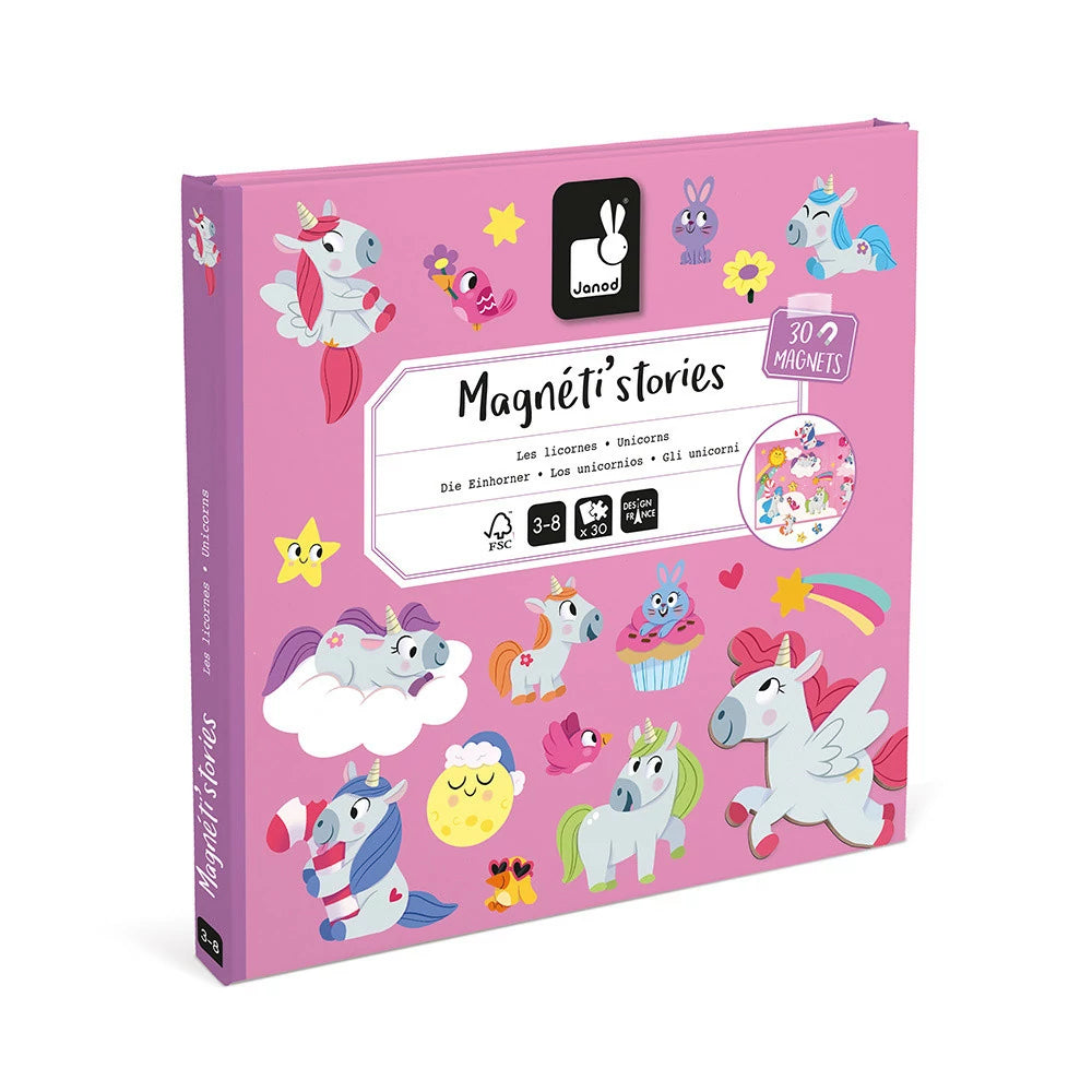 Janod Magnetic Activity Stories Kit (Unicorns)