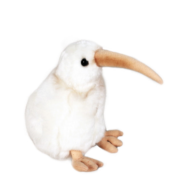 Antics Manukura White Kiwi With Sound (15cm)