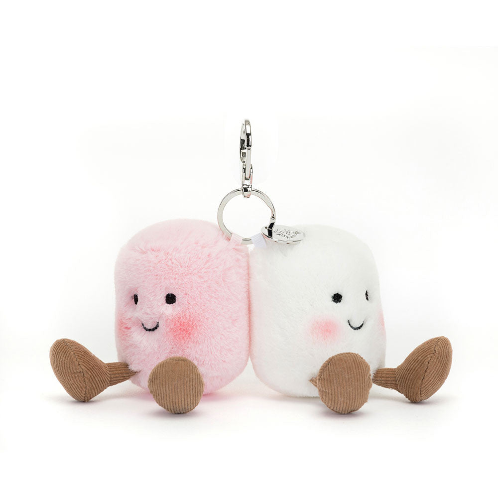 jellycat marshmallow bag charm