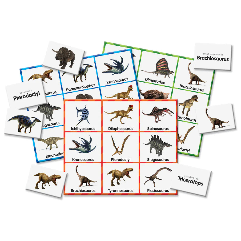 The Learning Journey Dinosaur Bingo