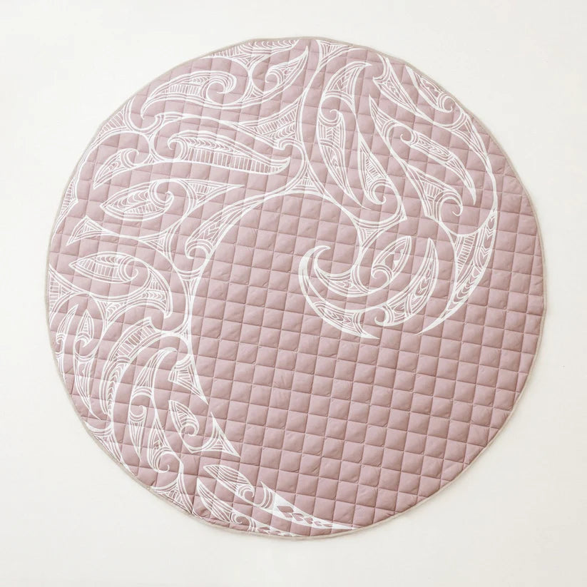 Bo & Ko Baby Maori Inspired Playmat (Mauve)