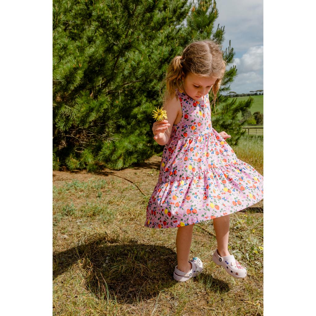 Milky Berry Bright Dress