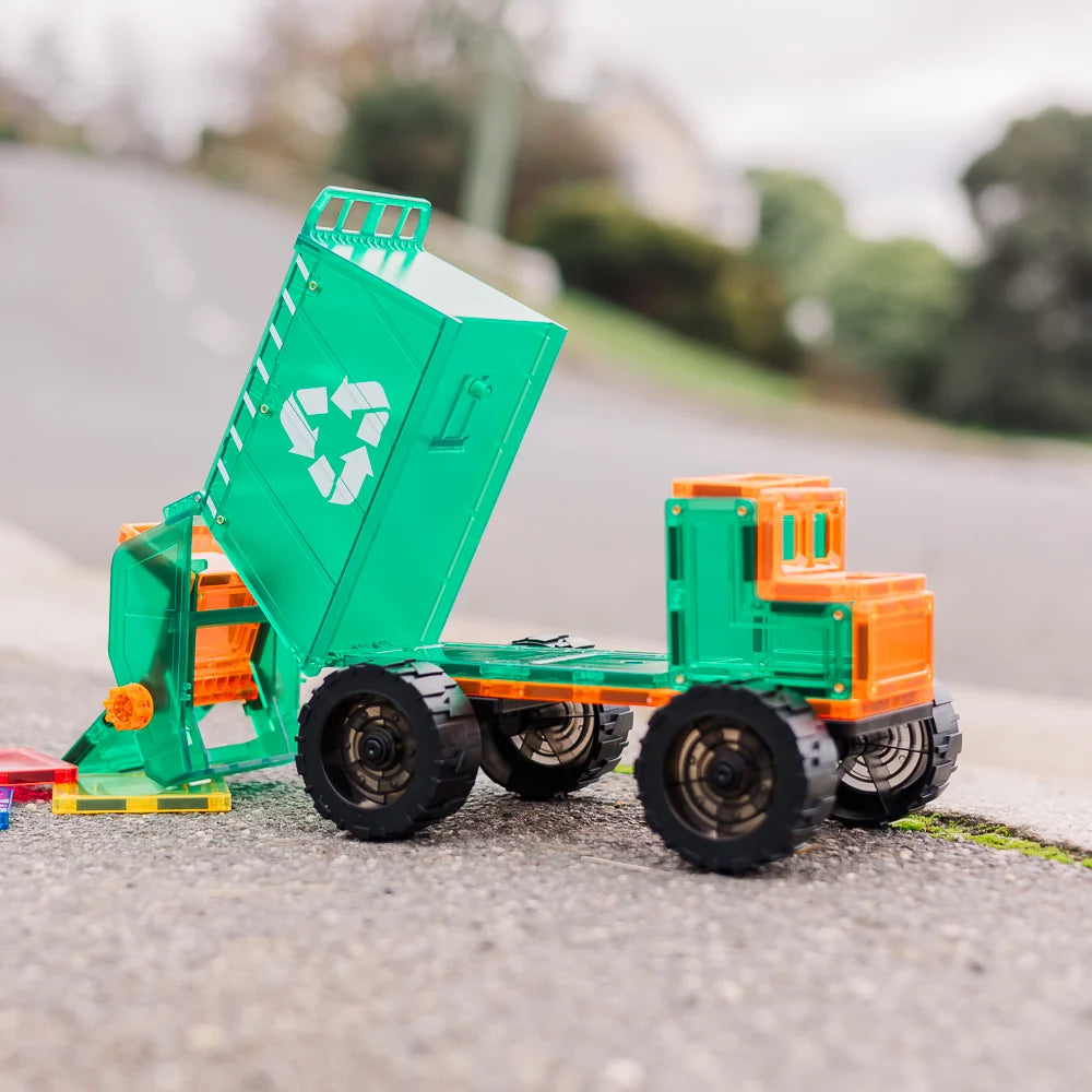 TileTek Magnetic Tiles Mega Recycling Truck (14pc)