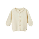 Nature Baby Merino Knit Cardigan (Natural)