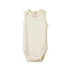 Nature Baby Merino Singlet Bodysuit (Natural)