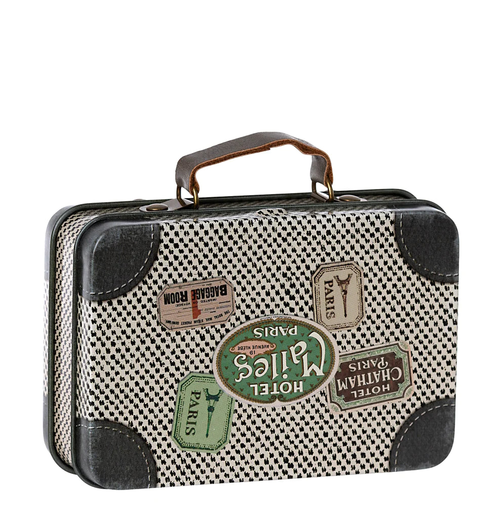 Maileg Metal Suitcase Travel (Off-White)