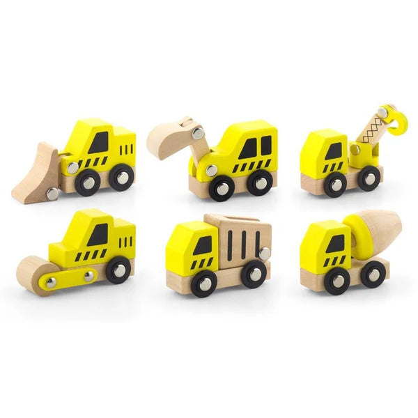 Viga Mini Construction Vehicle Set