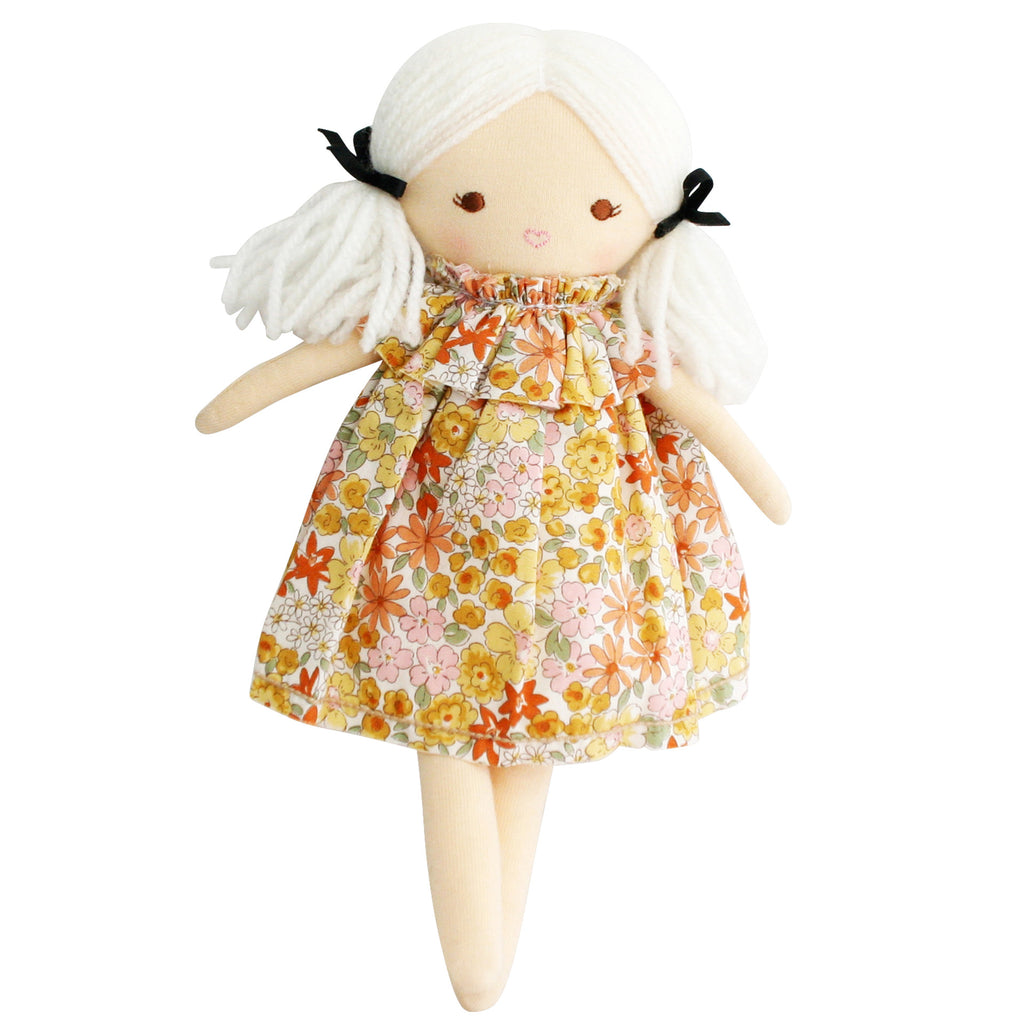 Alimrose Mini Matilda Asleep Awake Doll (Sweet Marigold)