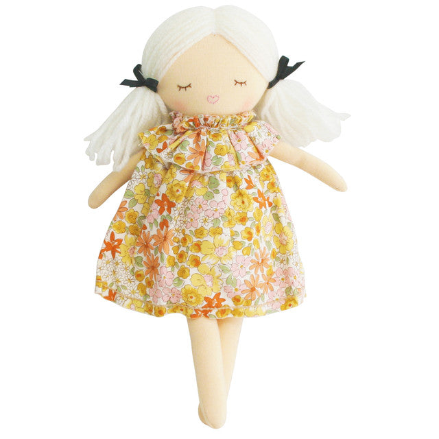 Alimrose Mini Matilda Asleep Awake Doll (Sweet Marigold)