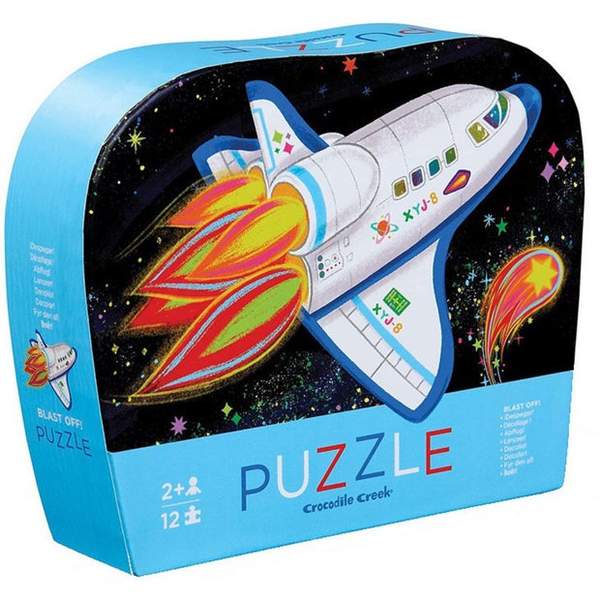 Croc Creek Mini Puzzle 12 Pce (Blast Off)