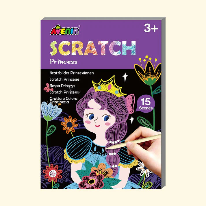 Avenir Mini Scratch Book (Princess)