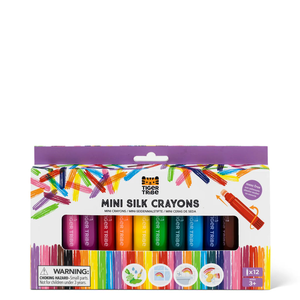 Tiger Tribe Mini Silk Crayons (12pc)