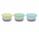Melii Mini Stainless Steel Containers 3pk (Blue)