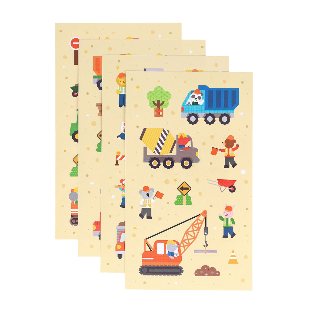 Petit Collage Mini Sticker Set (Little Builders)