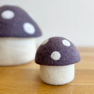 Sheep-ish Design Mini Felt Toadstool Trinket Box (Lilac)