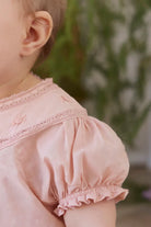 Jamie Kay Organic Cotton Misty Playsuit (Shell Pink)