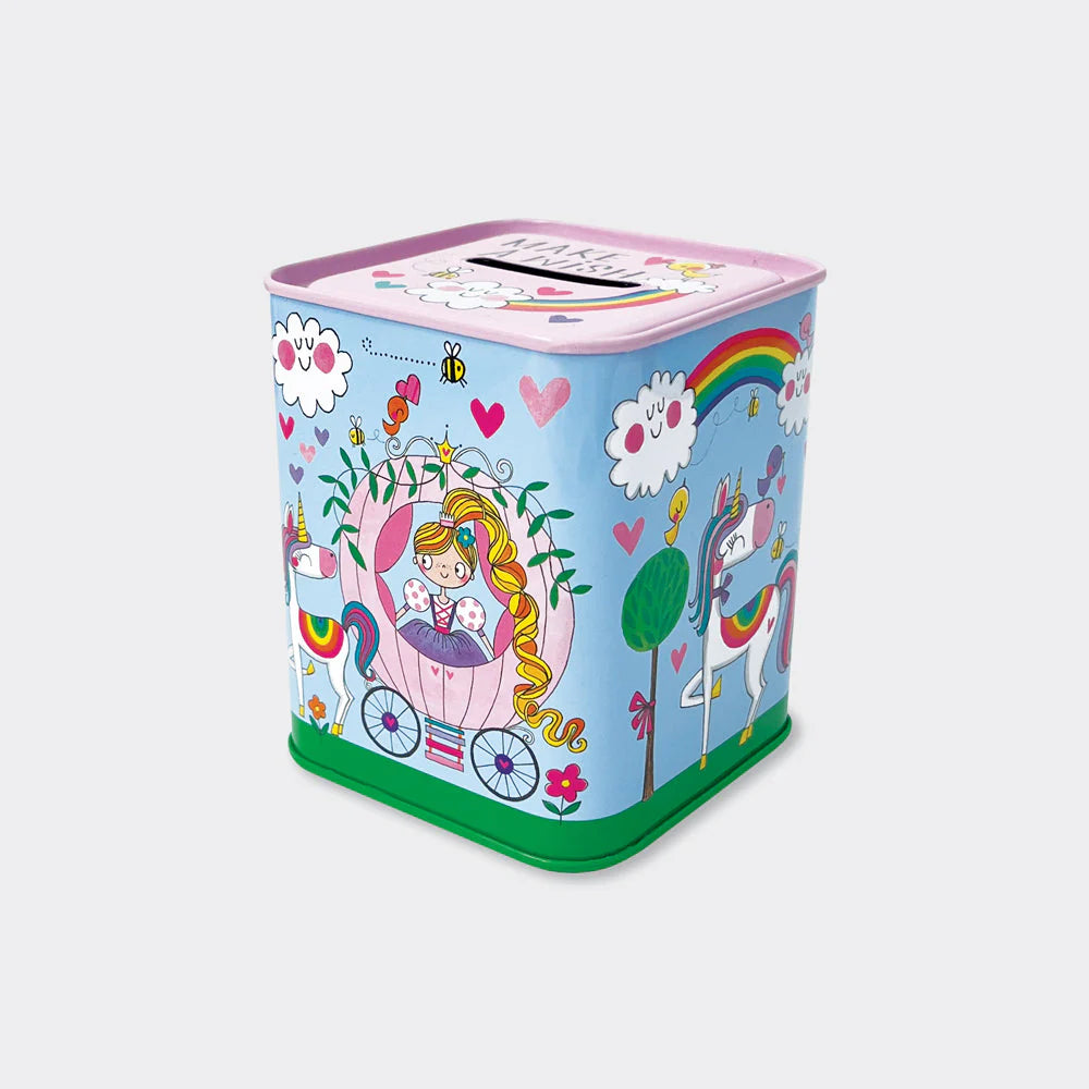 Rachel Ellen Money Tin Box (Make A Wish)