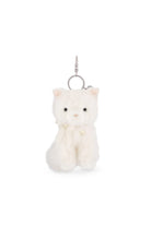 Jamie Kay Snuggle Bunnies - Moon Keyring (Snow)