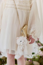 Jamie Kay Snuggle Bunnies - Moon Keyring (Snow)